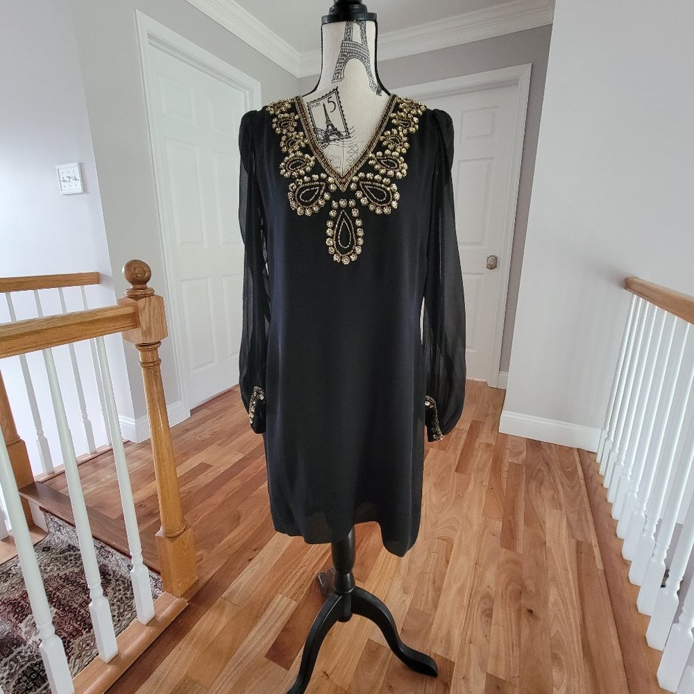 FRENCH CONNECTION embellished dress SZ 10